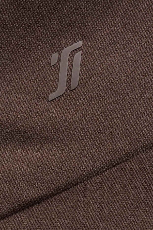 Dames - Sportlegging - seamless - donkerbruin