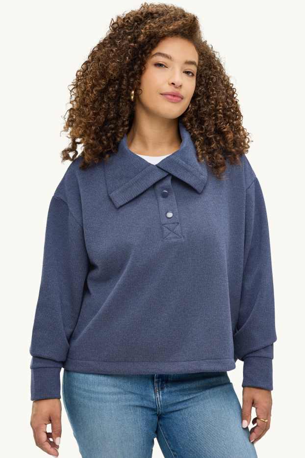 Femmes - Sweat - bleu