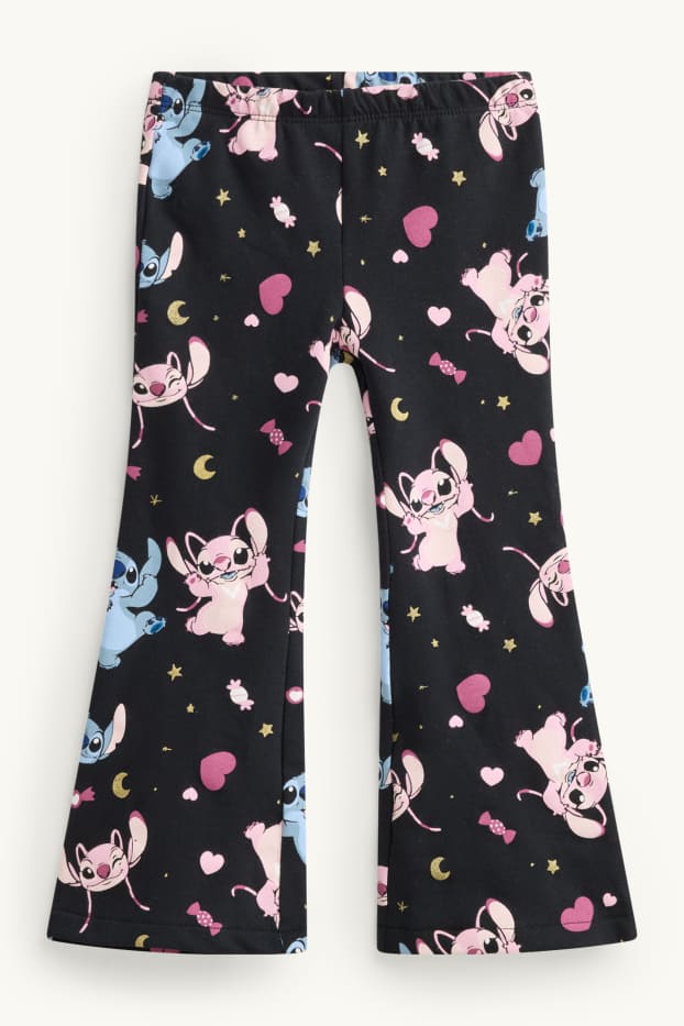 Nena - Lilo & Stitch - conjunt - dessuadora i leggings - 2 peces - blanc/negre