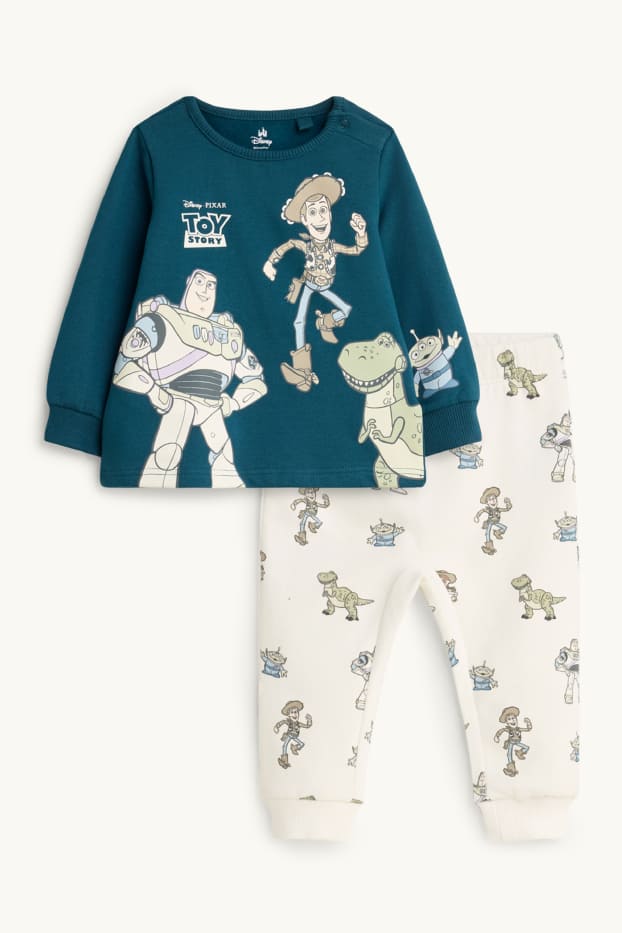 Miminka - chlapci - Toy Story: Příběh hraček - pyžamo pro miminka - petrolejová
