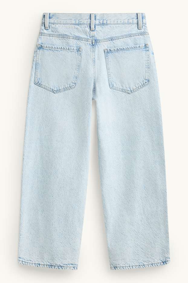Children Boys - Baggy jeans - thermal jeans - denim-light blue