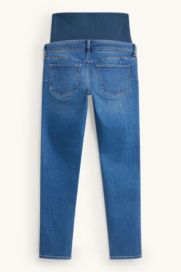 Damen - Umstandsjeans - Slim Jeans - Shaping-Jeans - LYCRA® - jeansblau