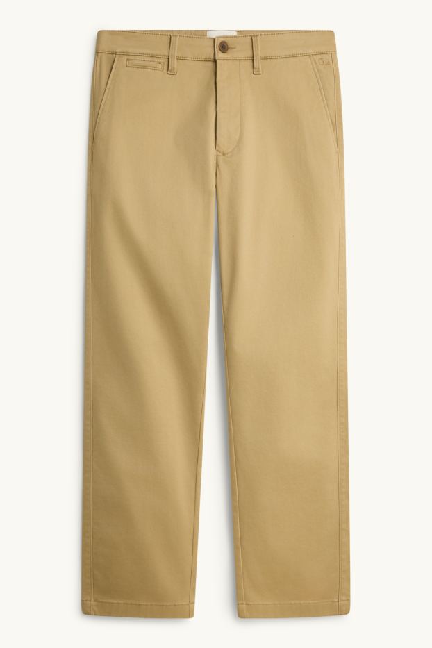 Hommes - Chino - regular fit - LYCRA® - beige