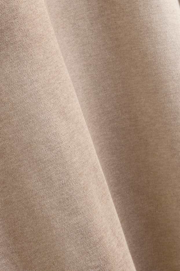 Damen - Langarmshirt - beige