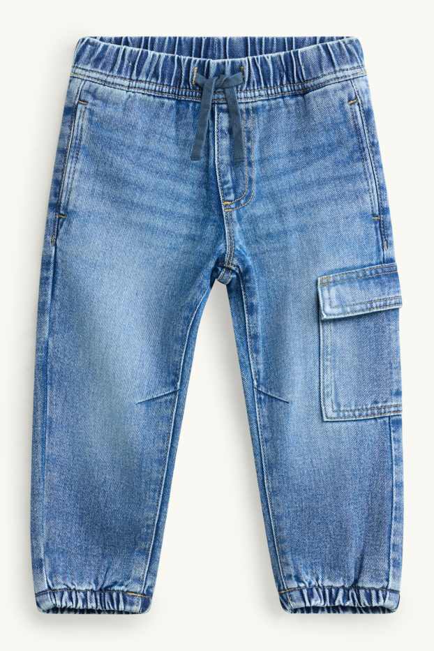 Bambini - Jeans cargo - jeans termici - jeans blu
