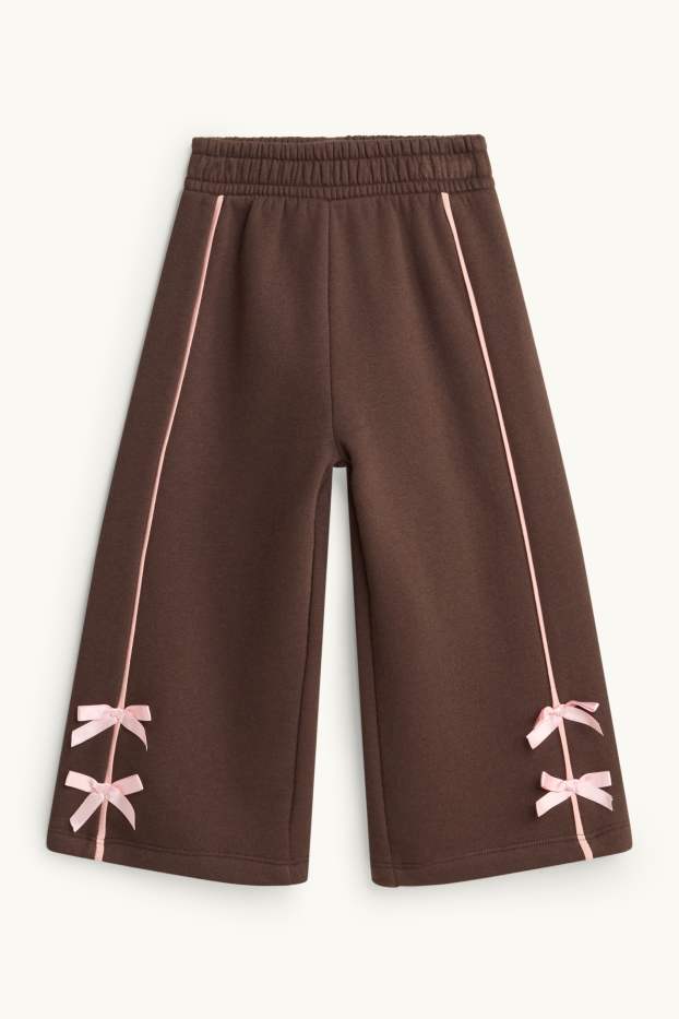 Bambine - Pantaloni sportivi - marrone