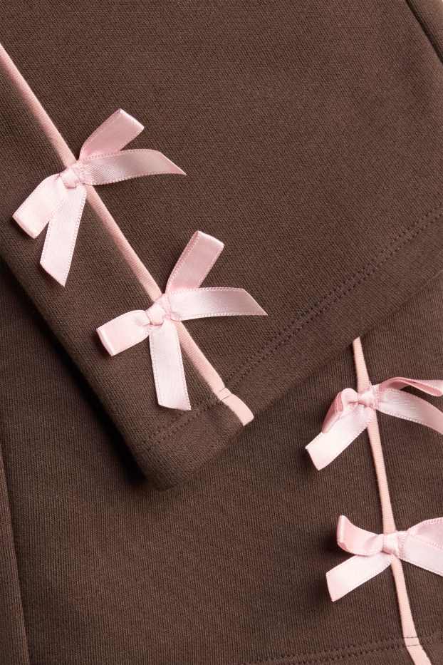 Bambine - Pantaloni sportivi - marrone