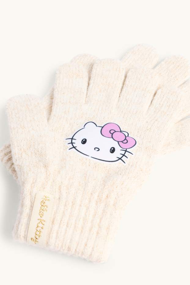 Nena - Hello Kitty - guants - efecte brillant - crema
