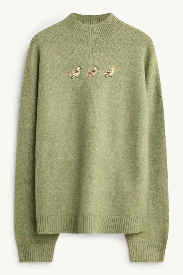 Donna - Maglione - verde chiaro