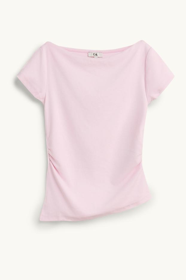 Femei - Tricou - slim fit - roz