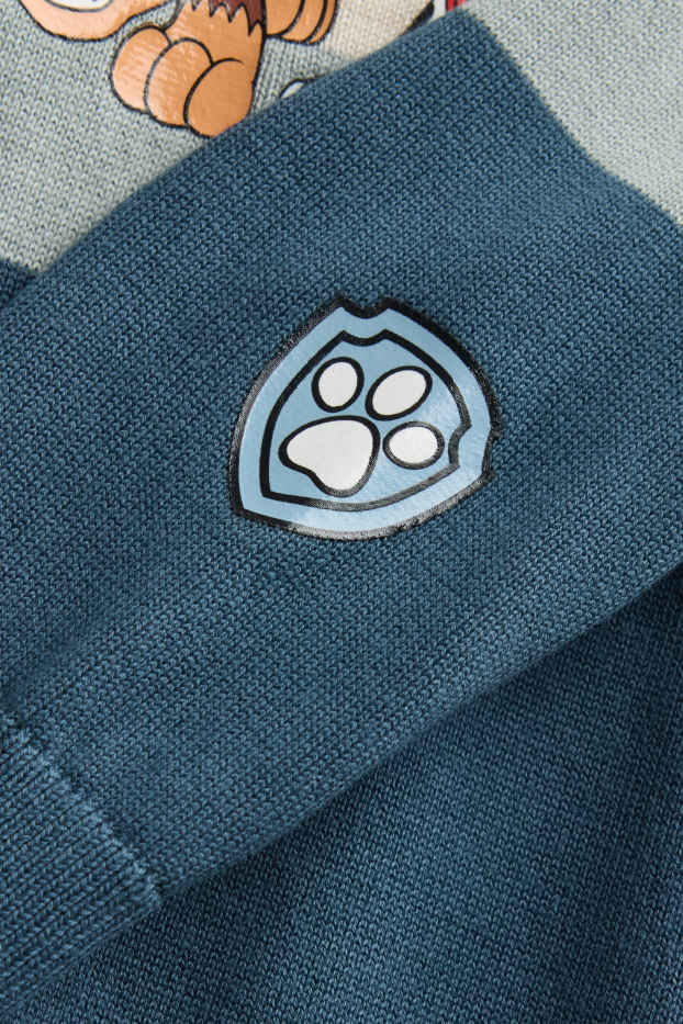 Kinderen: jongens - PAW Patrol - Chase, Rubble, Marshall - sweatshirt - blauw