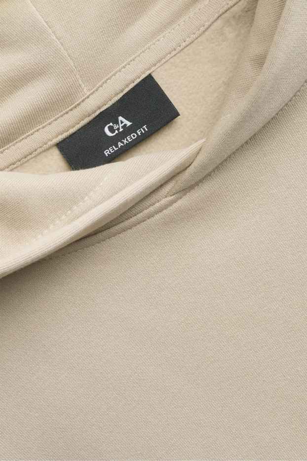 Herren - Hoodie - beige