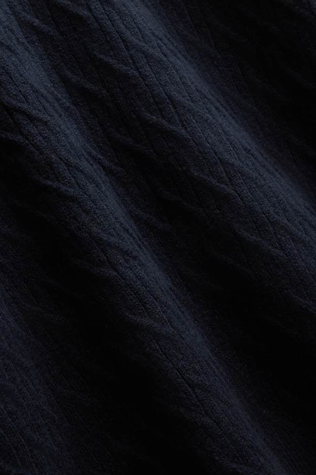 Heren - Coltrui - met structuur - donkerblauw
