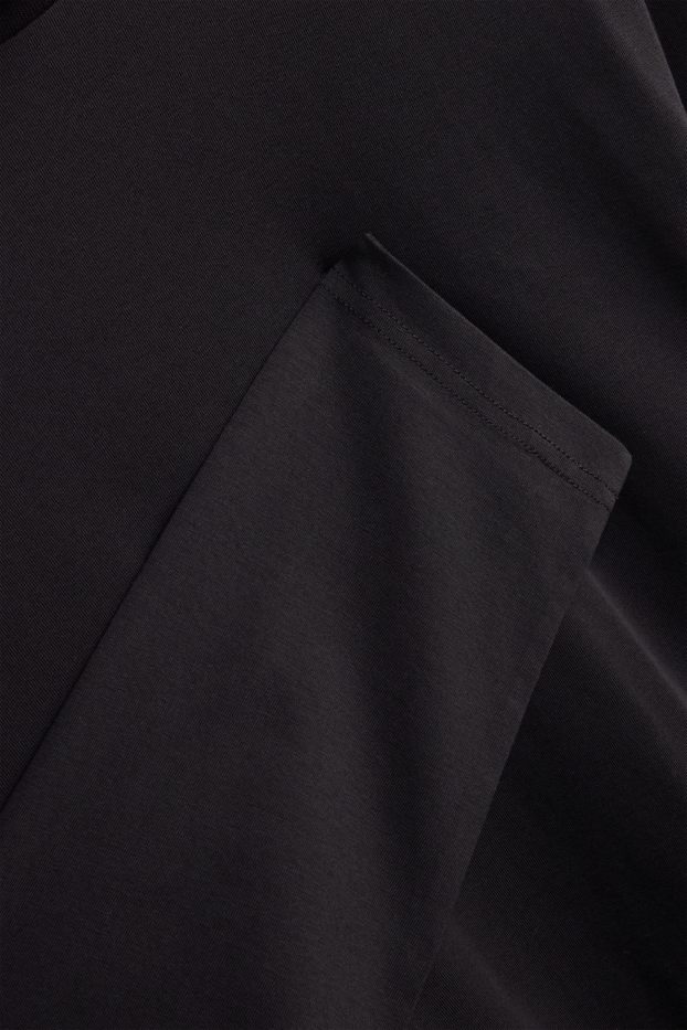 Herren - Rollkragenshirt - schwarz