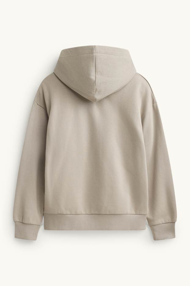 Enfants garçons - Manette de jeux vidéo - sweat à capuche - kaki