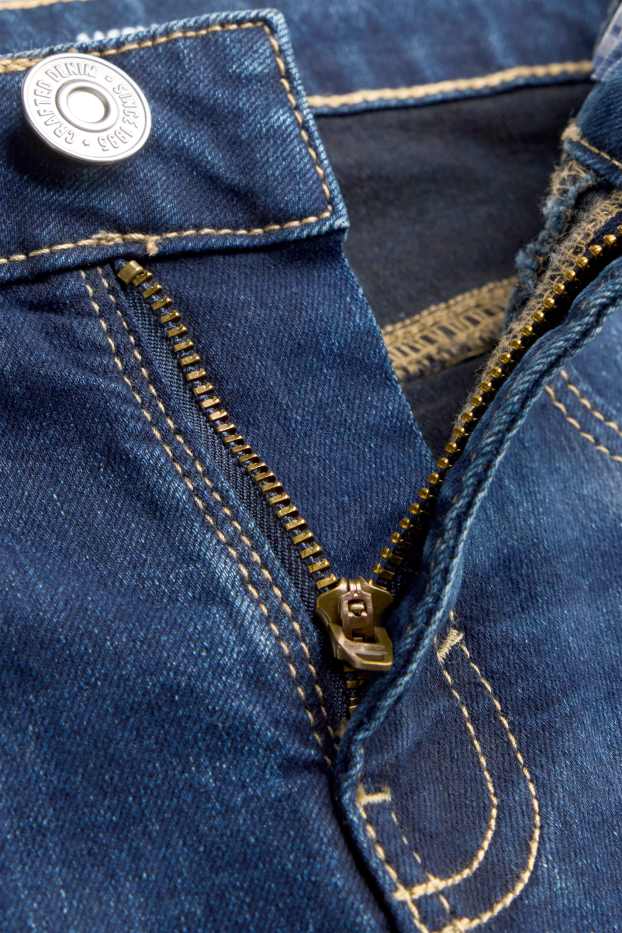 Copii - Fete - Wide leg jeans - denim-albastru închis