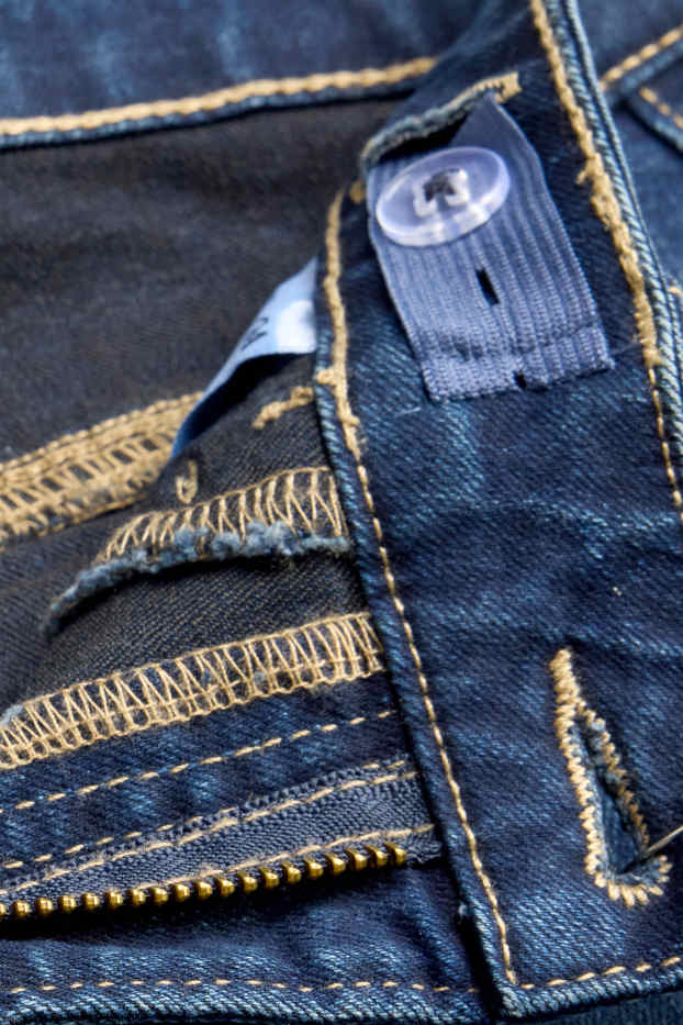 Copii - Fete - Wide leg jeans - denim-albastru închis