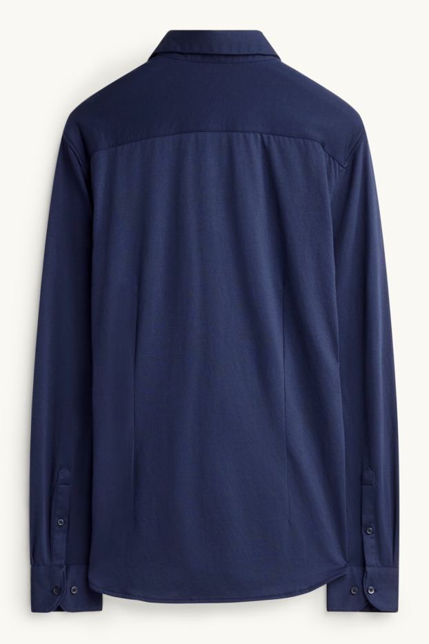 Uomo - Camicia business - blu scuro