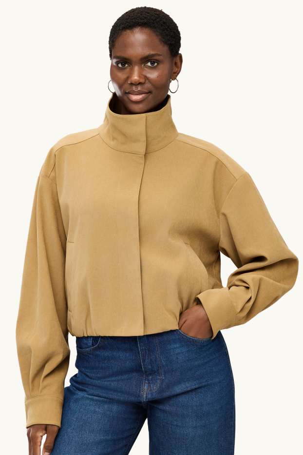 Damen - Jacke - beige