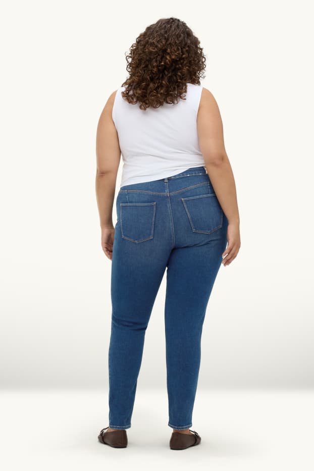 Femmes - Skinny jean - mid waist - jean galbant - LYCRA® - jean bleu