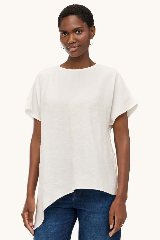 Women - Blouse - white
