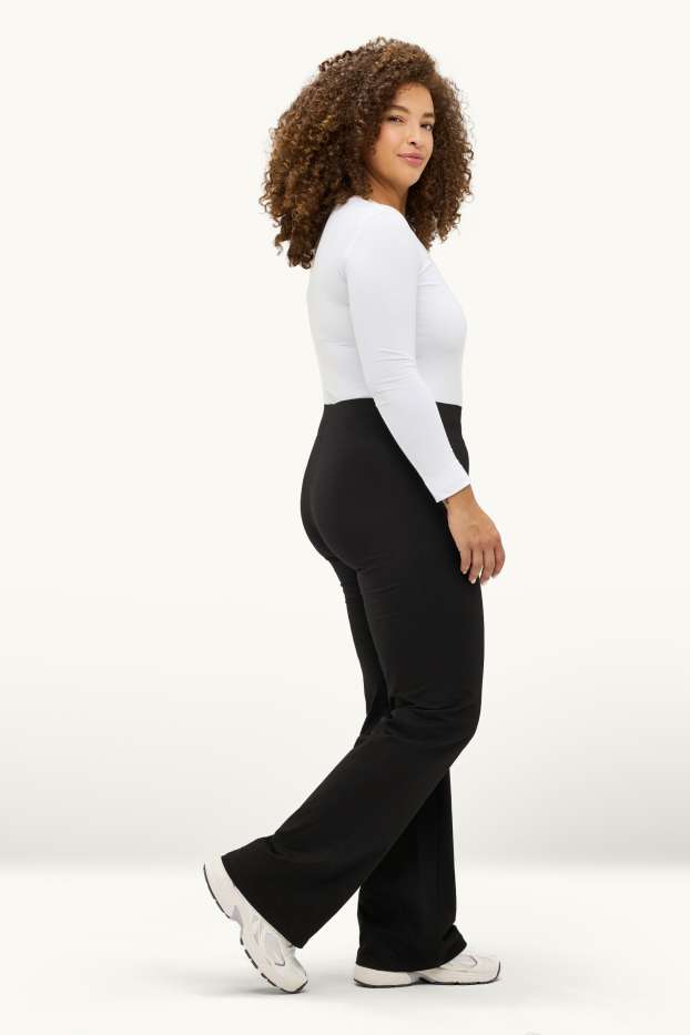 Dona - Paquet de 2 - straight leggings - marró fosc
