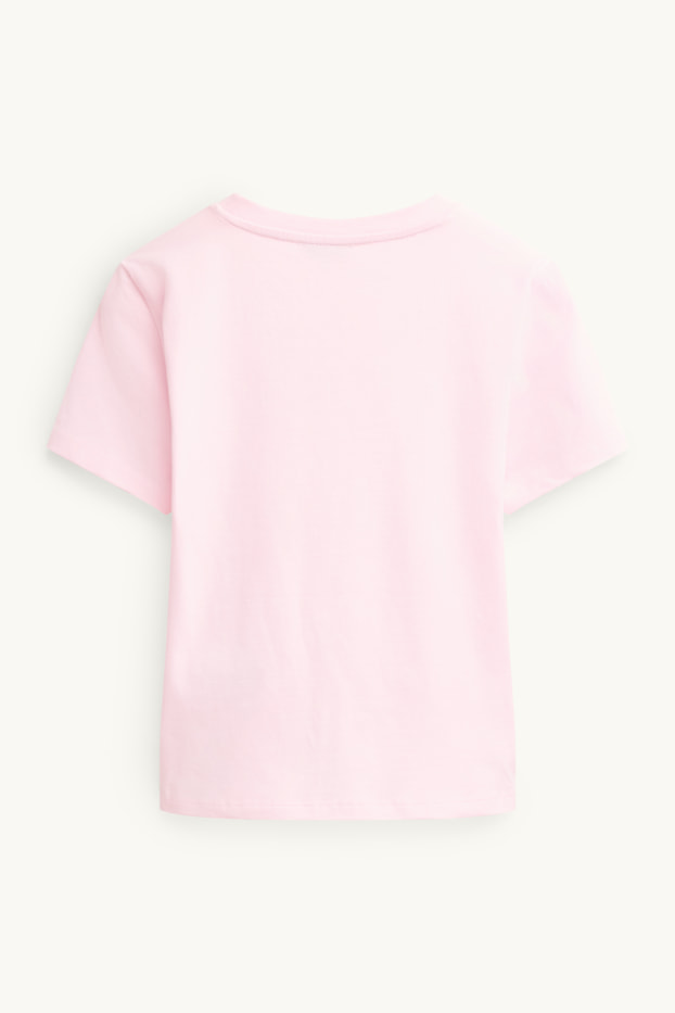 Femei - Tricou - slim fit - roz deschis