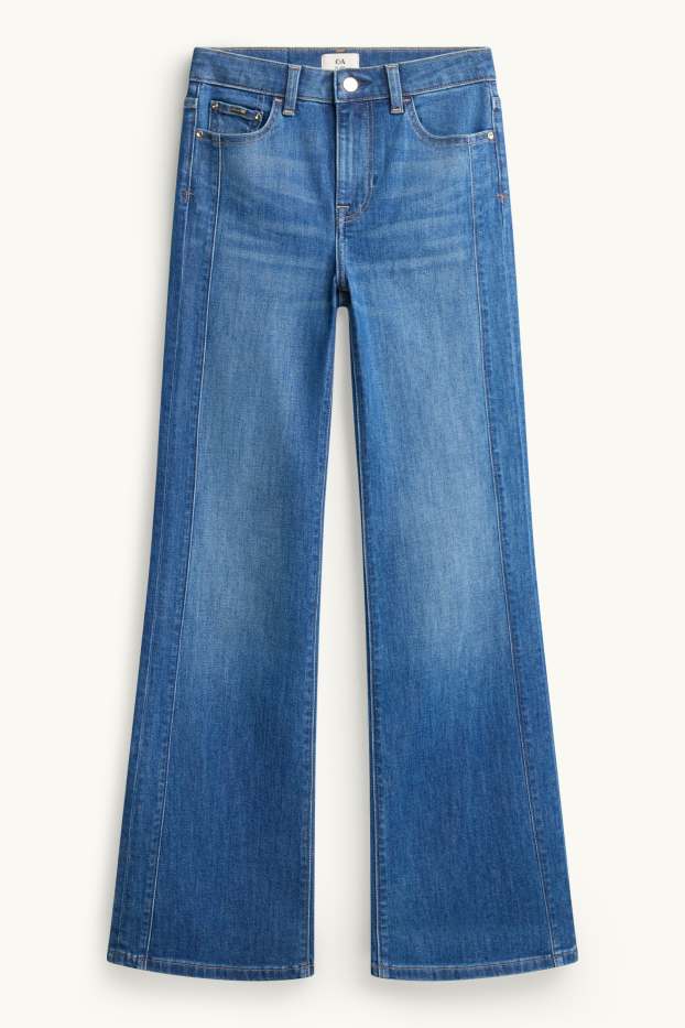 Donna - Flared jeans - vita media - jeans blu