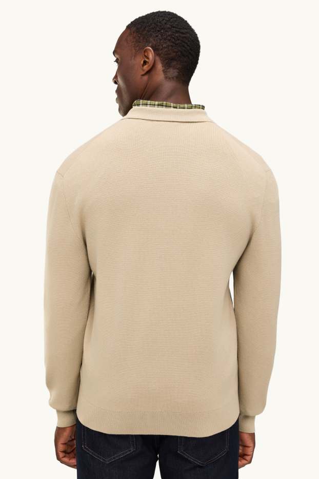 Uomo - Maglione - beige