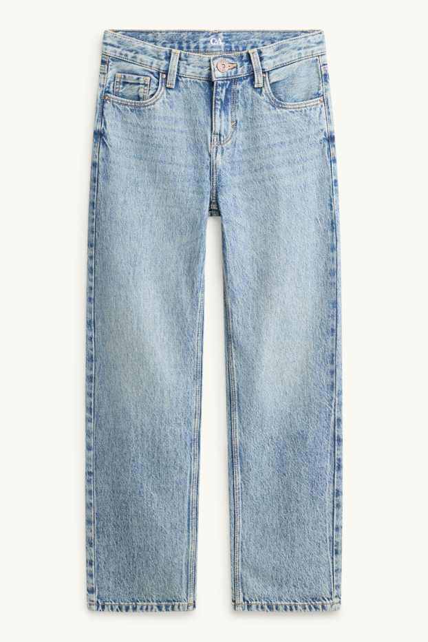 Bambine - Straight jeans - jeans azzurro