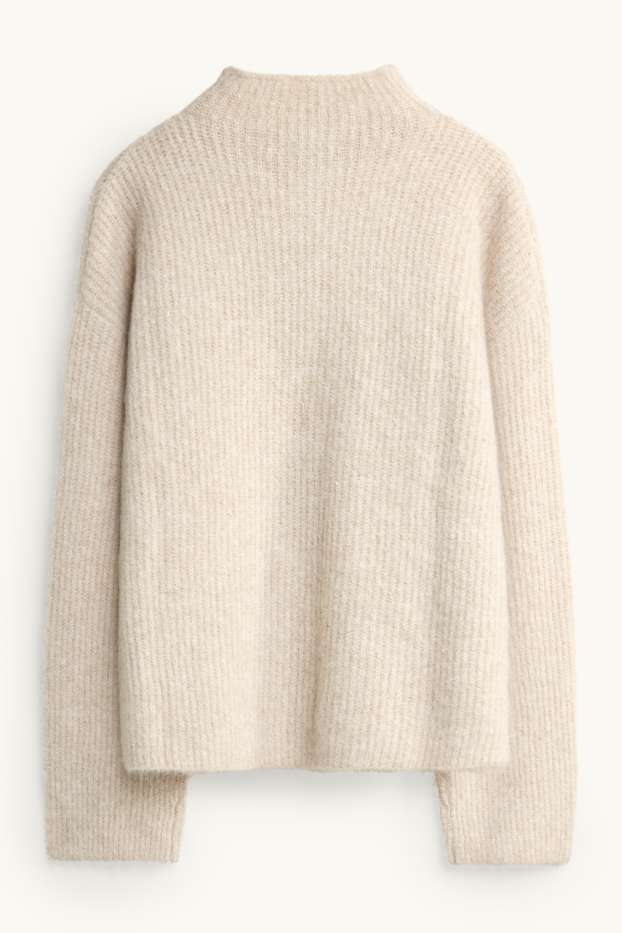 Women - Jumper - light beige