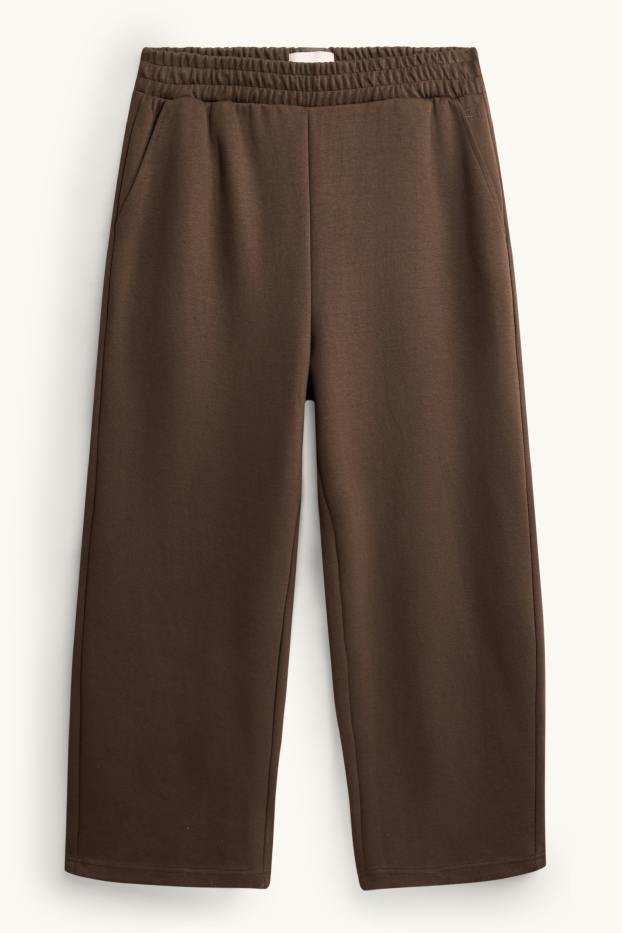 Uomo - Pantaloni sportivi - marrone scuro