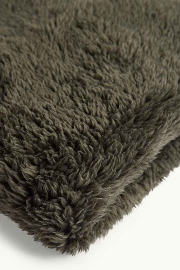 Kinder Jungen - Fleece-Loop-Schal - dunkelgrün