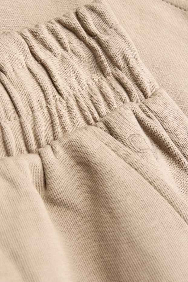 Heren - Joggingbroek - beige