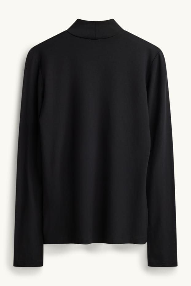 Women - Long sleeve top - black