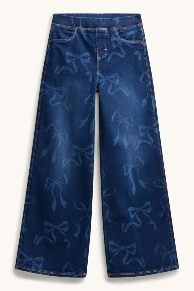 Nena - Llaç - jegging jeans - texà blau