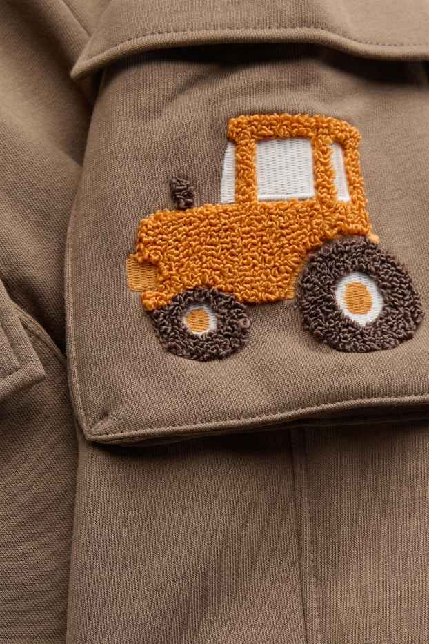 Enfants garçons - Tracteur - pantalon de jogging cargo - marron
