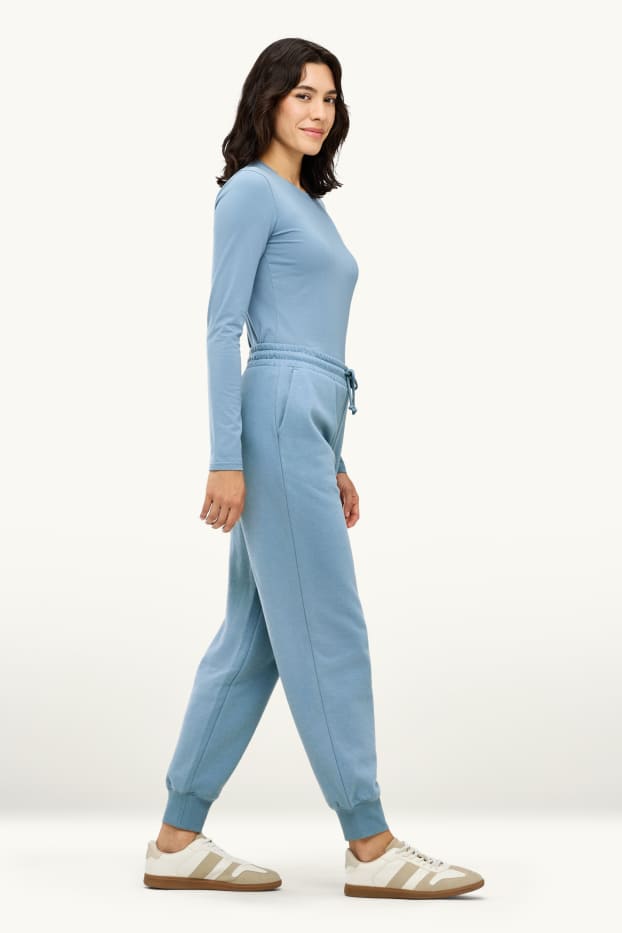 Women - Joggers - light blue
