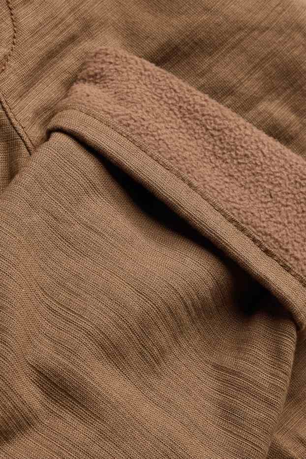 Kinderen: jongens - Thermopantalon - bruin