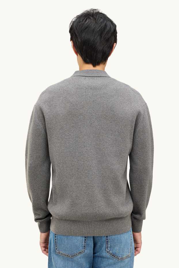 Hommes - Pull - gris