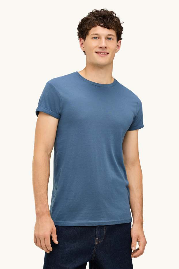 Home - Samarreta de màniga curta - regular fit - blau