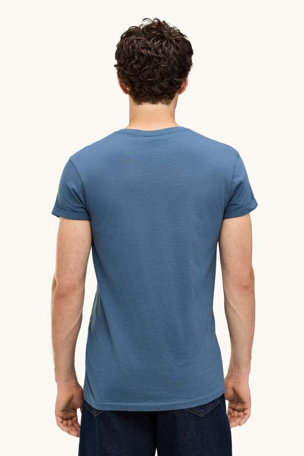 Home - Samarreta de màniga curta - regular fit - blau