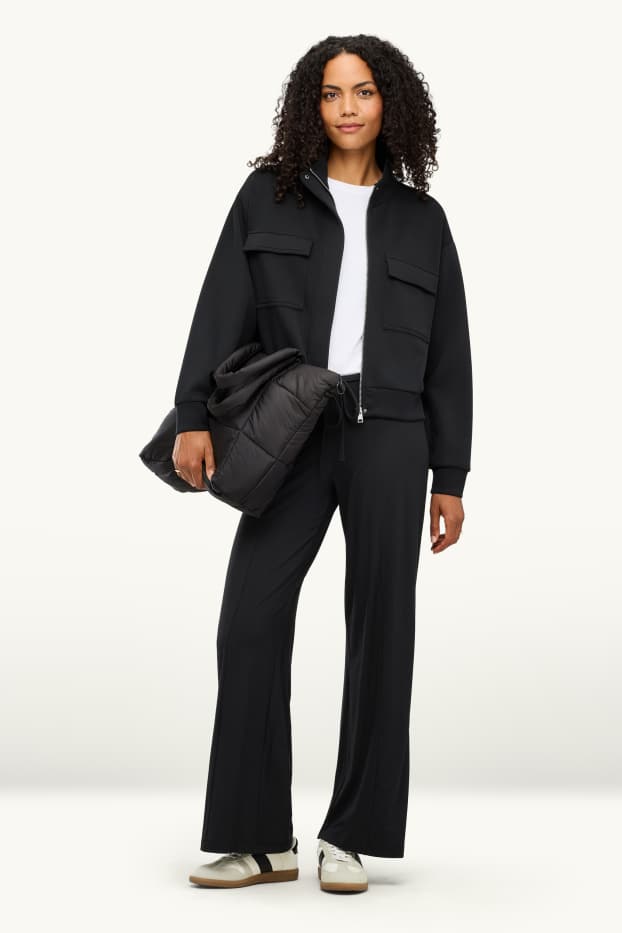 Femmes - Pantalon de jogging - noir