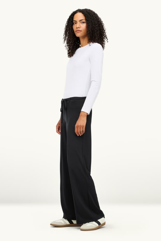 Femmes - Pantalon de jogging - noir
