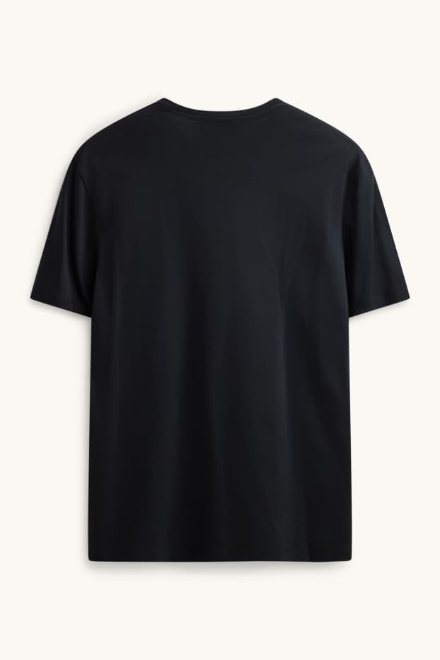 Hommes - T-shirt - regular fit - noir
