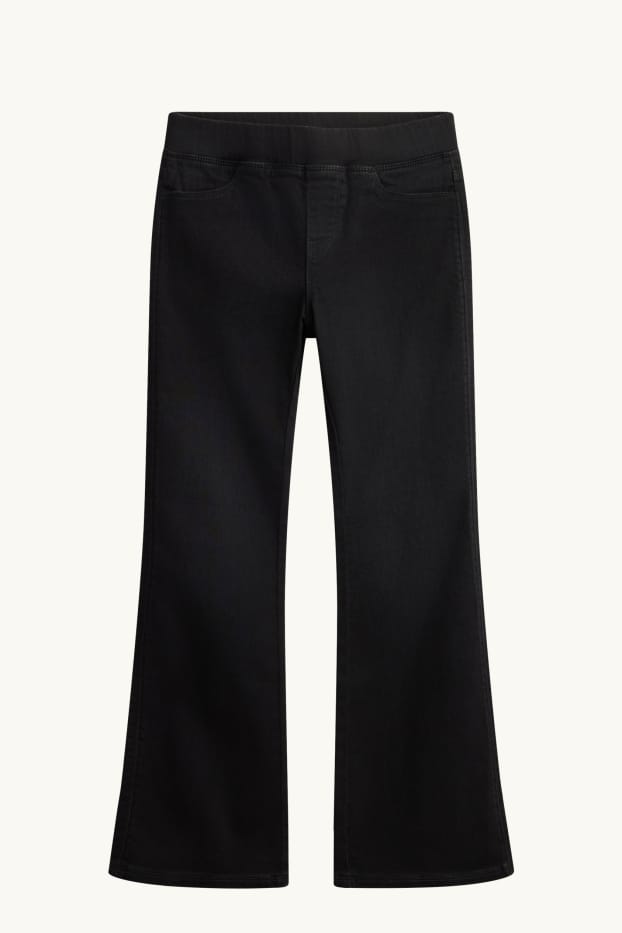 Enfants filles - Flared jegging - noir
