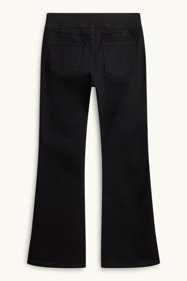 Enfants filles - Flared jegging - noir