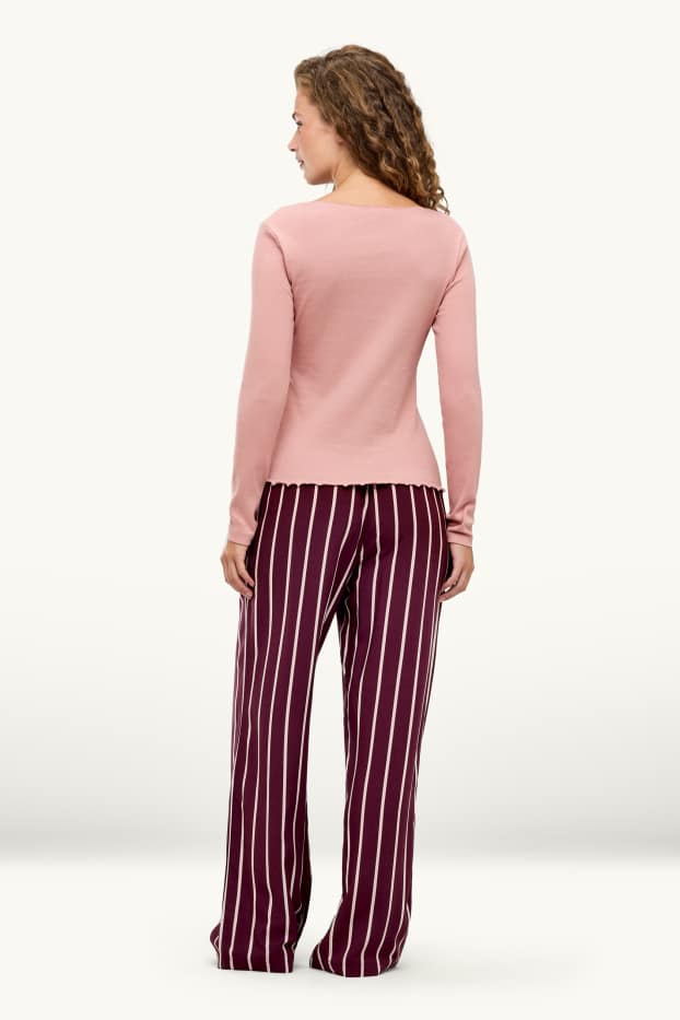 Dona - Pijama - rosa pastel
