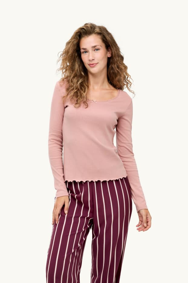 Dona - Pijama - rosa pastel
