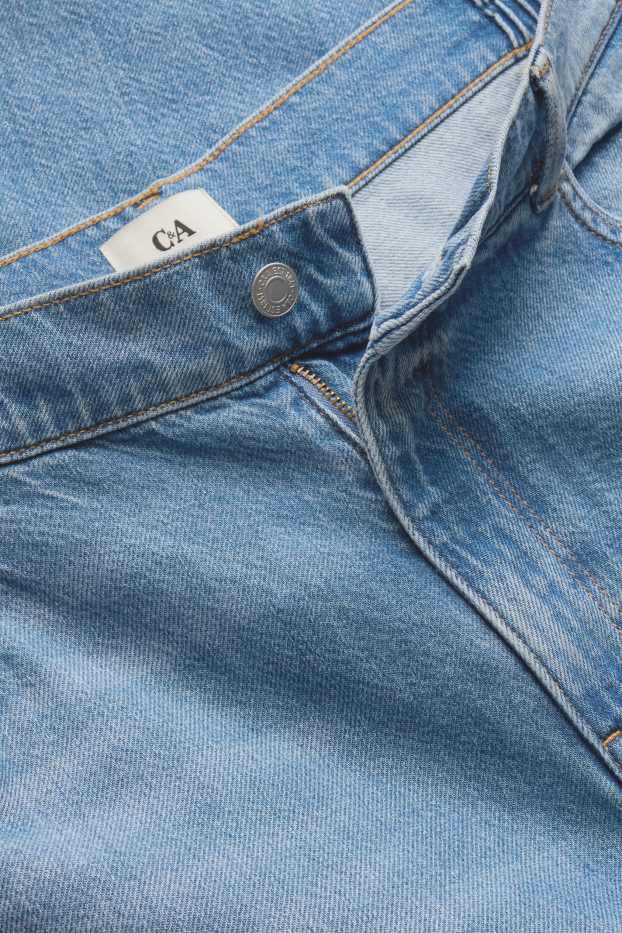 Dámské - Wide leg jeans - high waist - džíny - modré